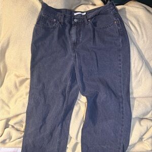 Levi's Women's Straight Leg Pants - Ash Black